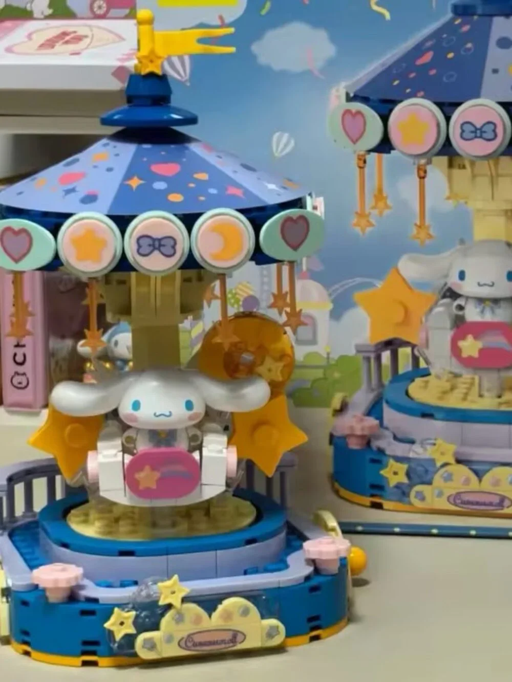 TOP TOY Cinnamonroll Happy Carousel BUILDING SET NEW